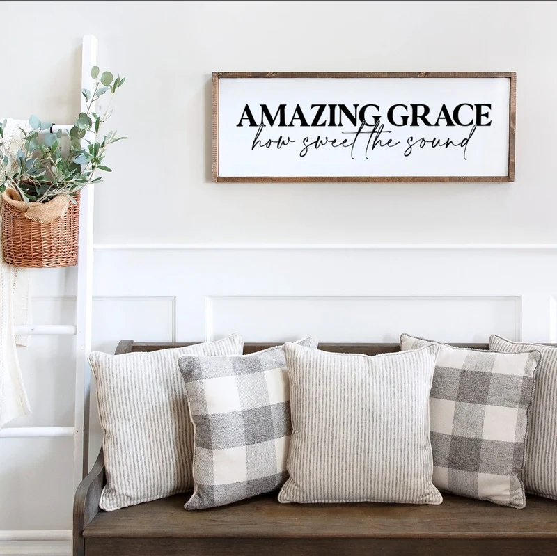 Landhaus Schild | Amazing grace