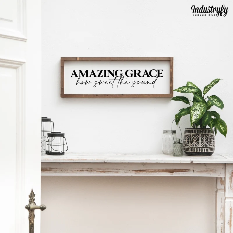 Landhaus Schild | Amazing grace