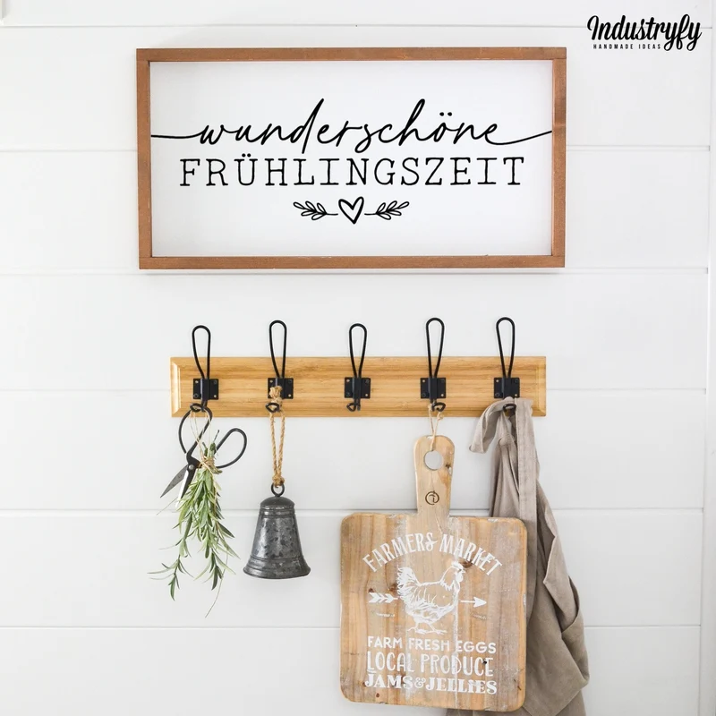 Landhaus Schild | Wunderschöne Frühlingszeit