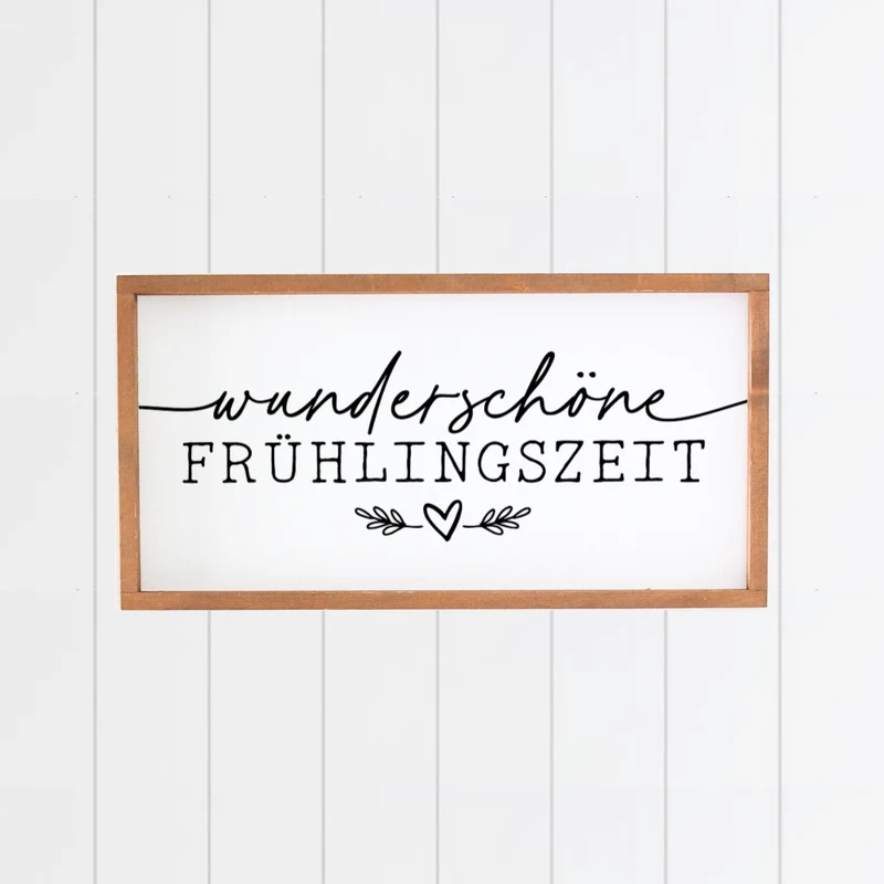 Landhaus Schild | Wunderschöne Frühlingszeit