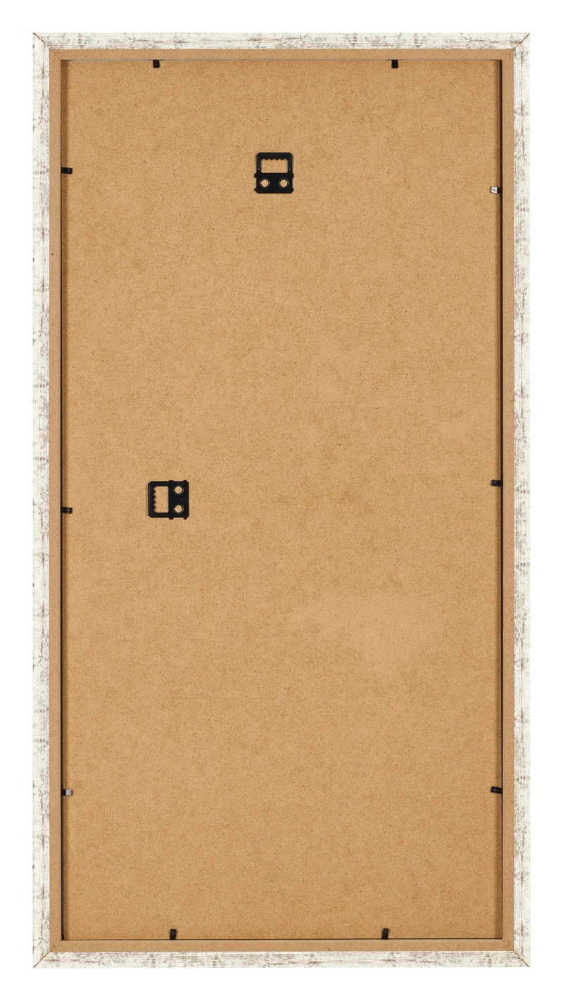 Bilderrahmen 50x100 cm - Weiß Vintage - MDF - Bologna