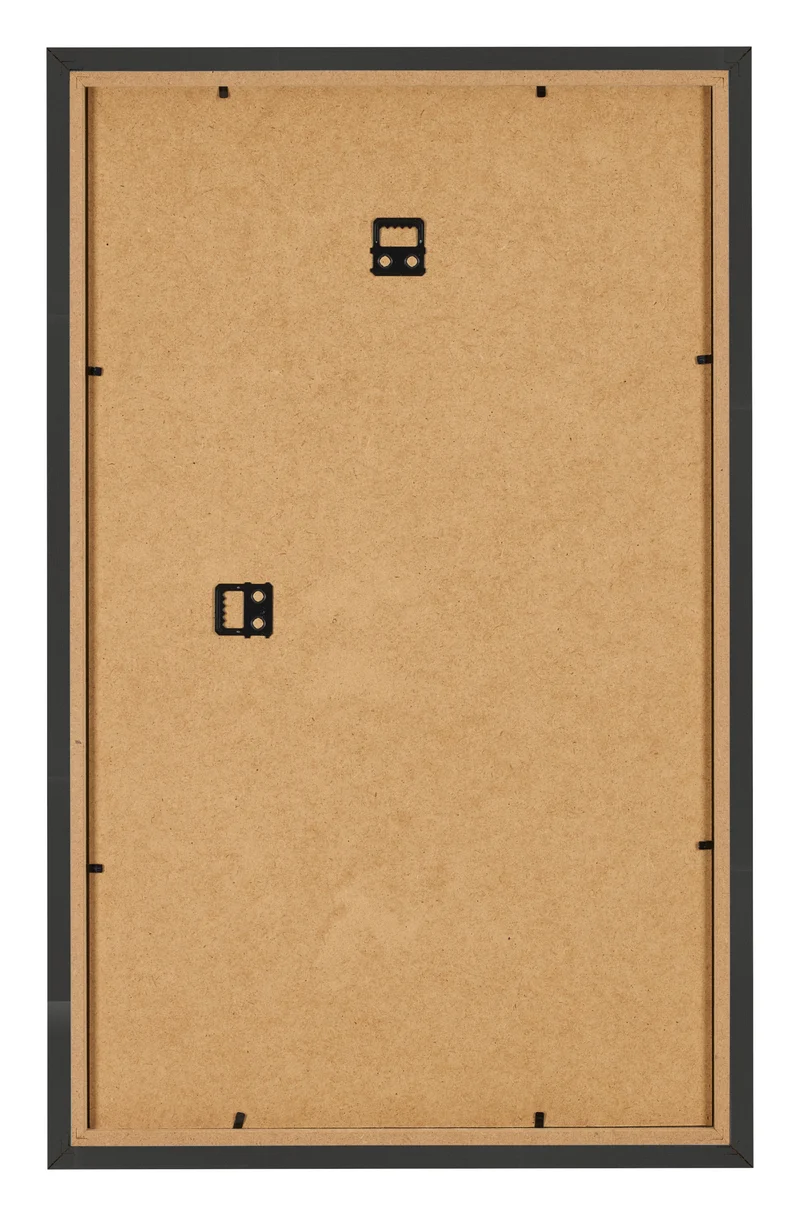 Bilderrahmen 30x50 cm - Schwarz Gemasert - MDF - Bologna