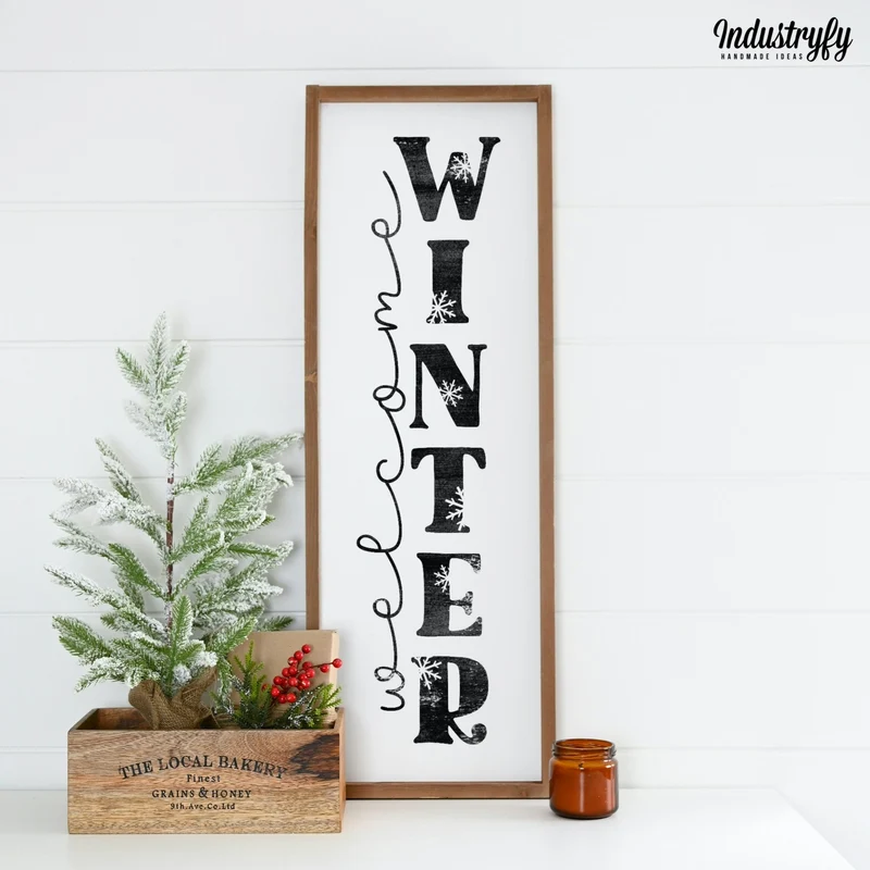 Landhaus Schild | Welcome Winter No1