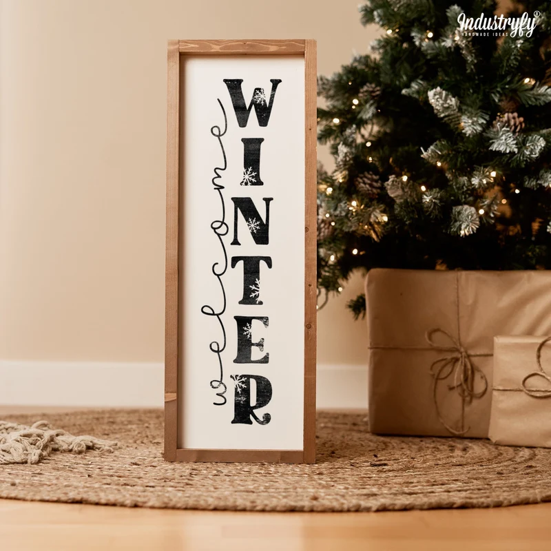 Landhaus Schild | Welcome Winter No1