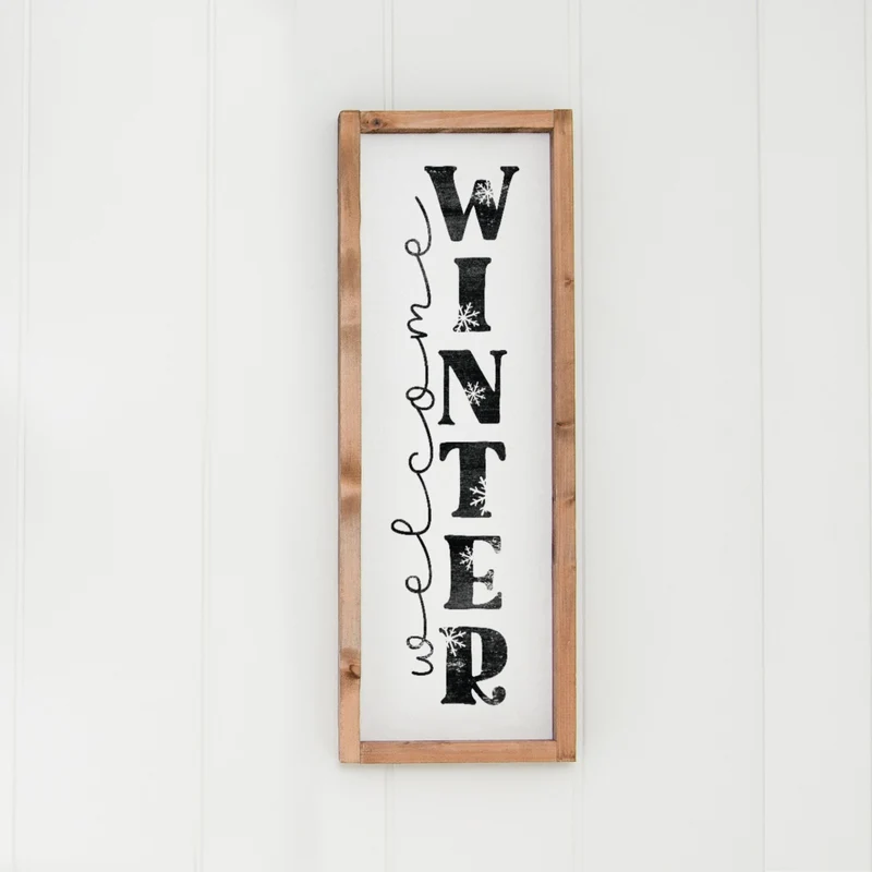 Landhaus Schild | Welcome Winter No1
