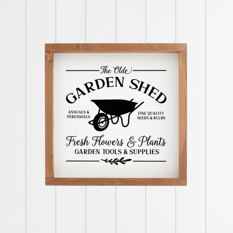 Landhaus Schild | The old garden shed