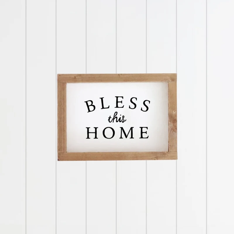 Landhaus Schild | Bless this home No2