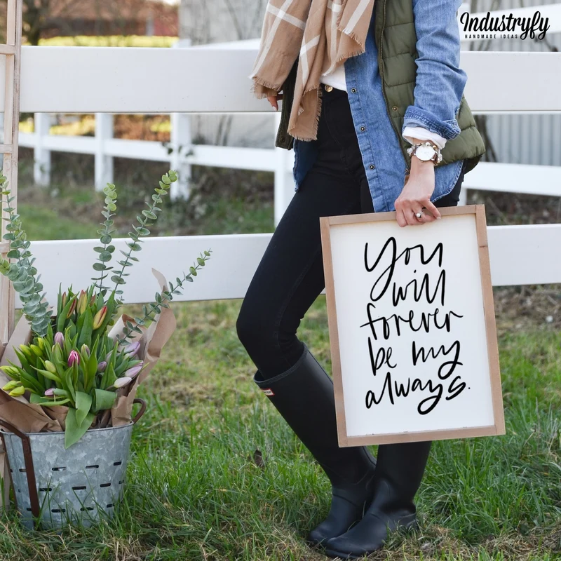 Landhaus Schild | You will forever be my always