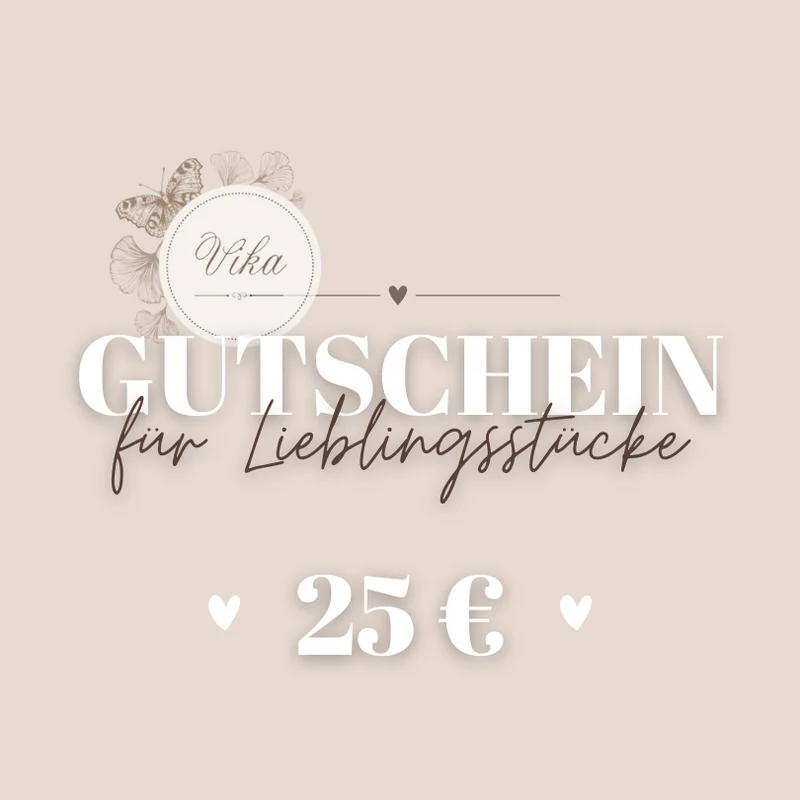 Gutschein 25 €