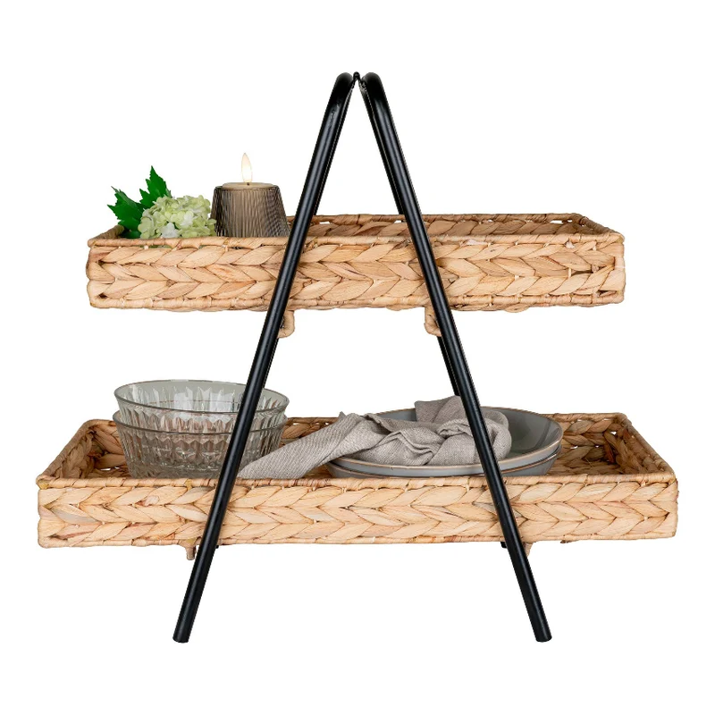 Etagere - 2 Tabletts - Korb