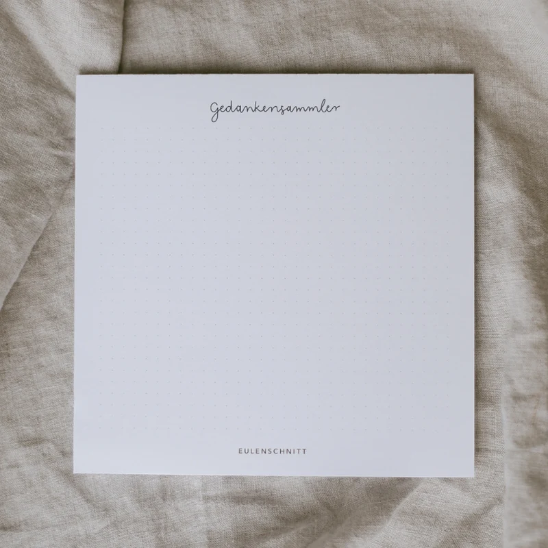 Notizblock - Gedankensammler