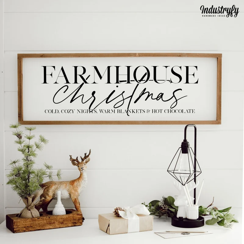 Landhaus Schild | Farmhouse Christmas
