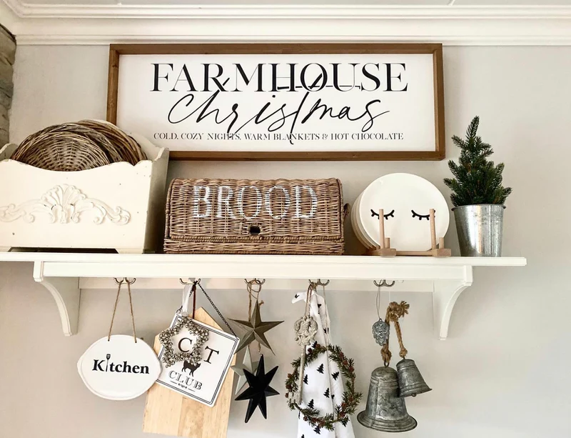 Landhaus Schild | Farmhouse Christmas