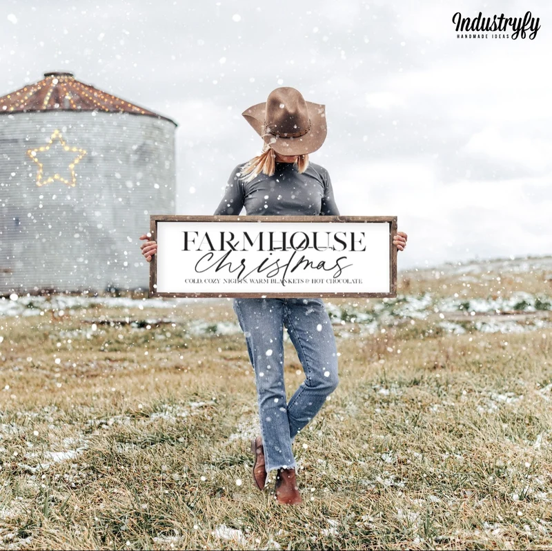Landhaus Schild | Farmhouse Christmas