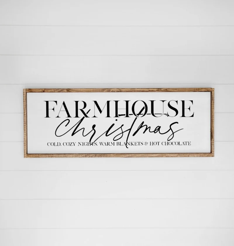 Landhaus Schild | Farmhouse Christmas
