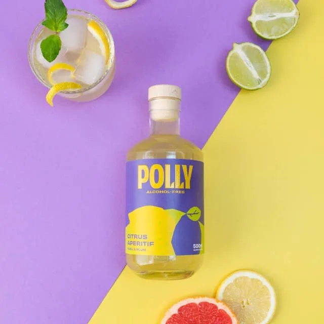 POLLY Citrus Aperitif 500 ml - Alkoholfreier Aperitif