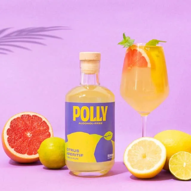 POLLY Citrus Aperitif 500 ml - Alkoholfreier Aperitif