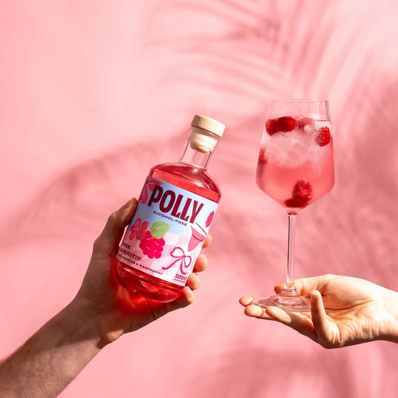 POLLY Pink Aperitif alkoholfrei 500ml