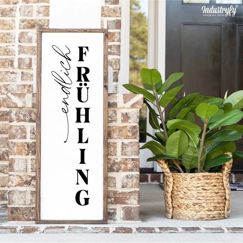 Landhaus Schild | Endlich Frühling