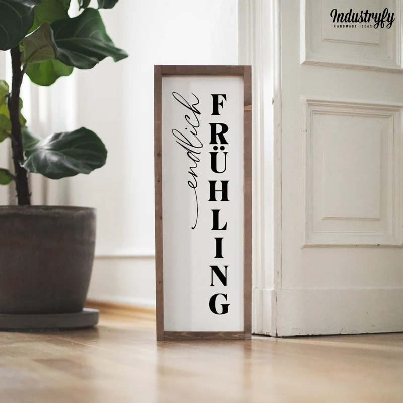 Landhaus Schild | Endlich Frühling