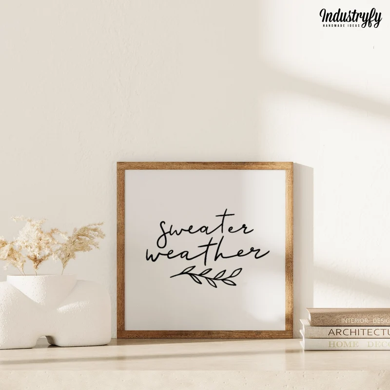 Landhaus Schild | Sweater Weather