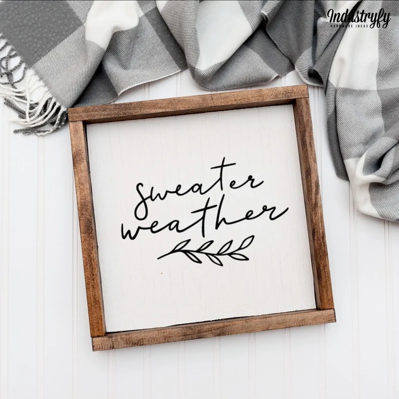 Landhaus Schild | Sweater Weather