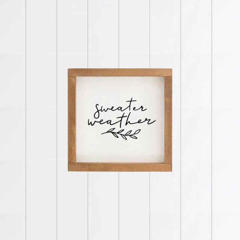 Landhaus Schild | Sweater Weather
