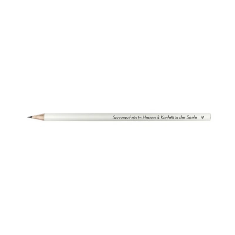 Bleistift - Sonnenschein im Herzen Konfetti in der Seele