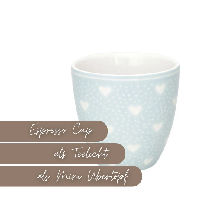 Mini Latte Cup - Penny pale blue