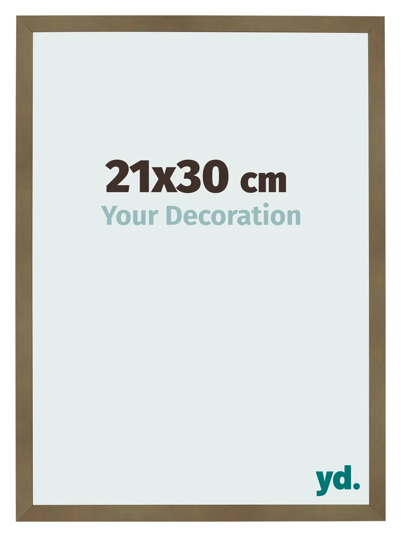 Bilderrahmen 21x30 cm - Bronze Dekor - MDF - Bologna