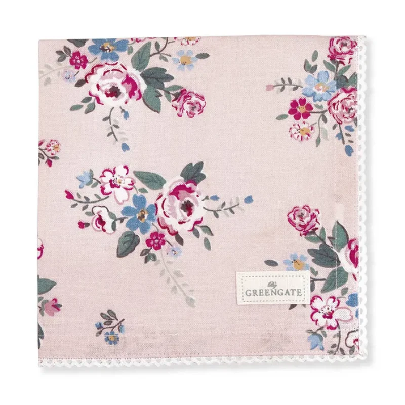 Stoffserviette • Inge-Marie pale pink