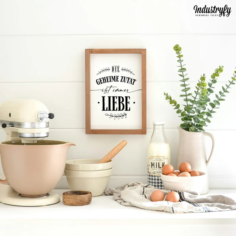 Landhaus Schild | Die geheime Zutat ist immer Liebe