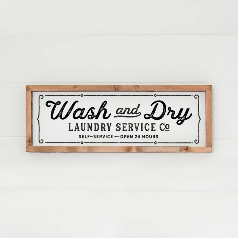 Landhaus Schild | Wash and dry