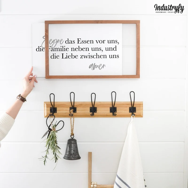 Landhaus Schild | Segne das Essen