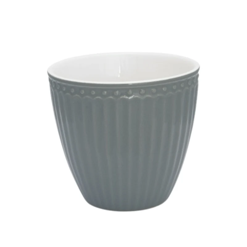 Latte Cup • Alice stone grey