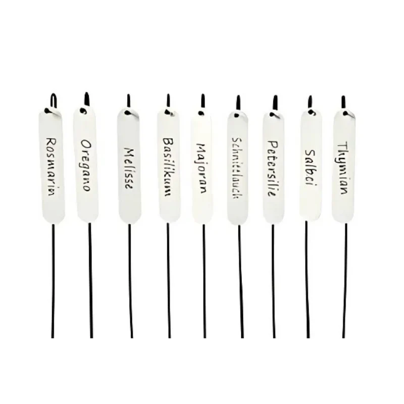 Kräuterstecker - Gartenstecker - Skandi - black white
