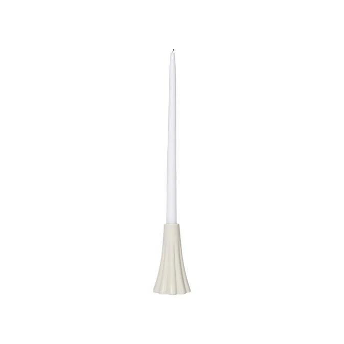Heli Kerzenhalter Keramik Beige – Broste Copenhagen