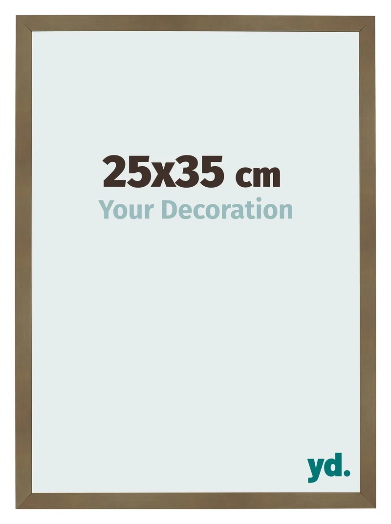 Bilderrahmen 25x35 cm - Bronze Dekor - MDF - Bologna