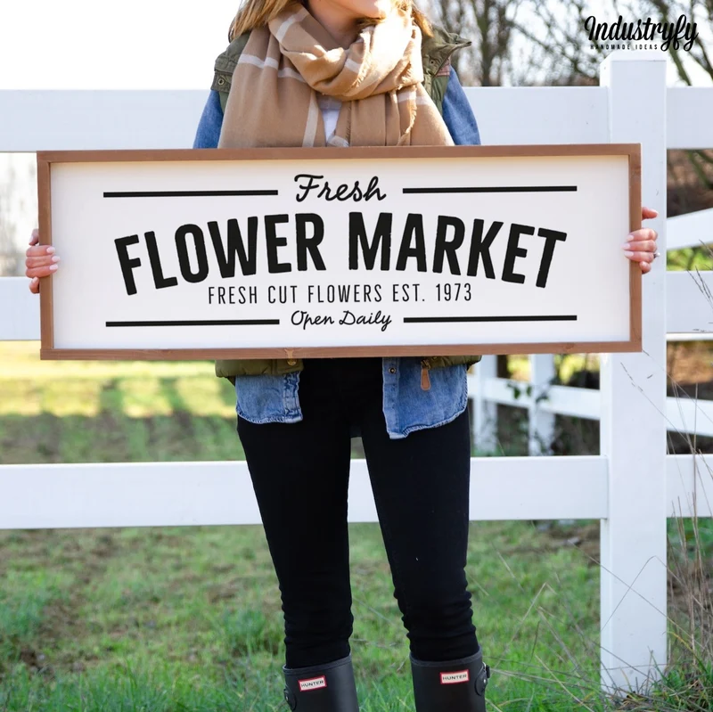Landhaus Schild | Fresh Flower Market No2