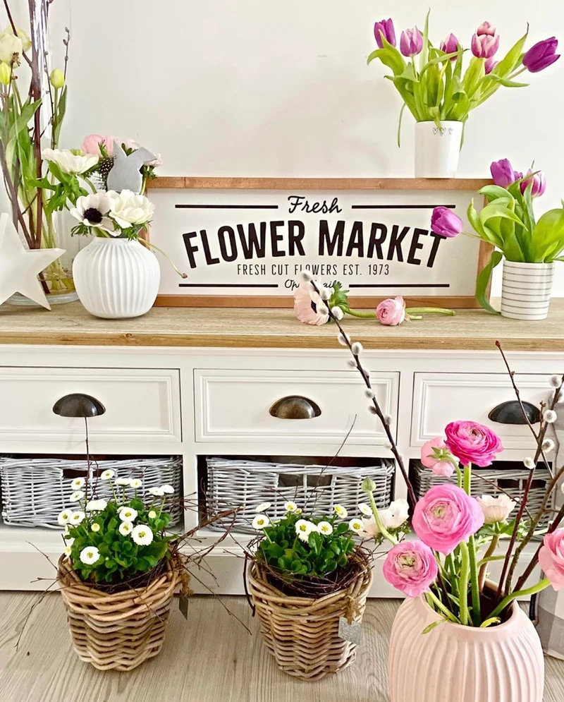 Landhaus Schild | Fresh Flower Market No2