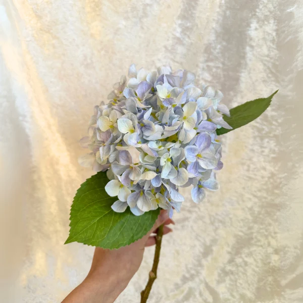 Kunstblume • Hortensie blau