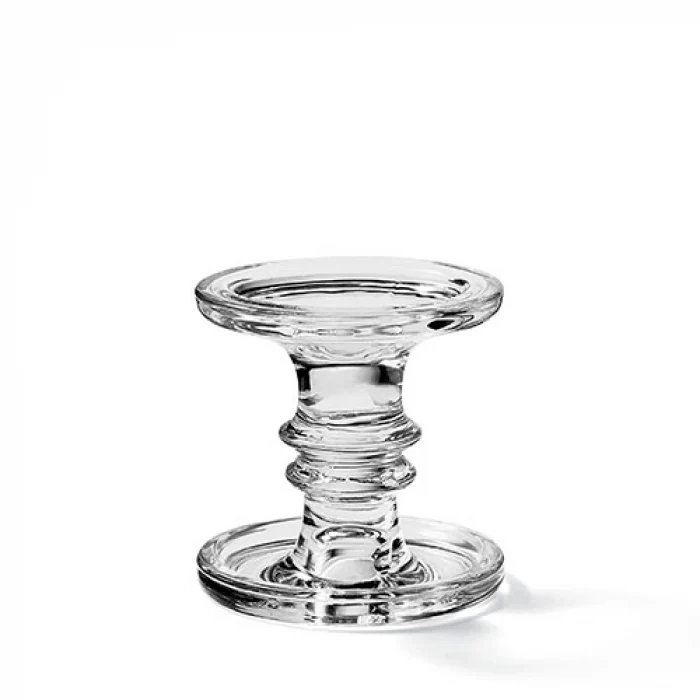 Kerzenhalter Glas - grey M