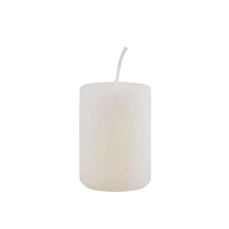 Stumpenkerze Mini • weiss
