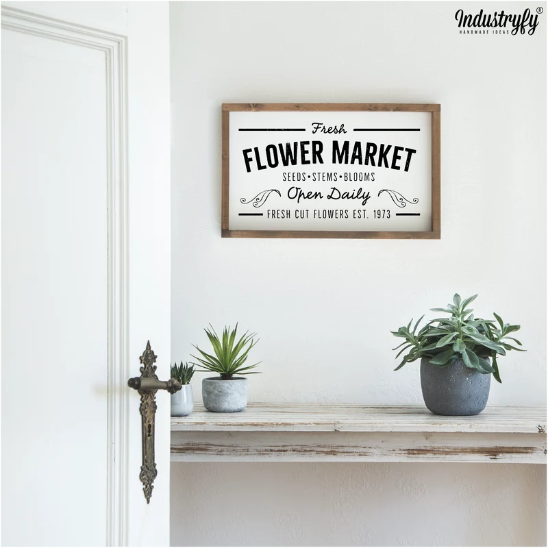 Landhaus Schild | Fresh Flower Market No4