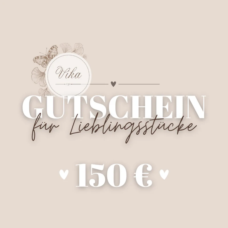Gutschein 150 €