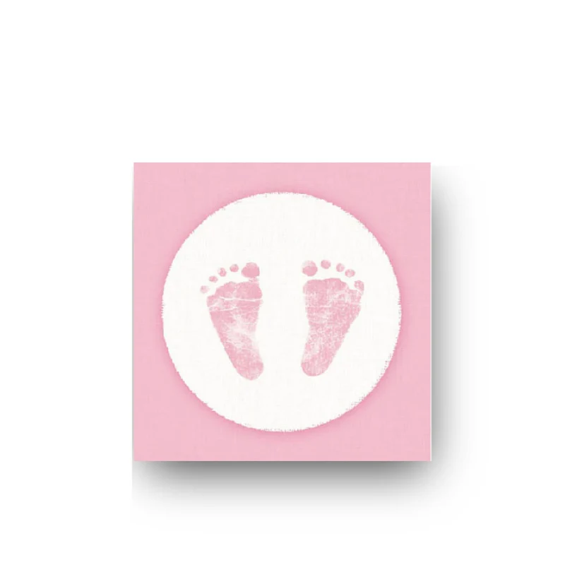 Papierserviette S • Baby steps rose