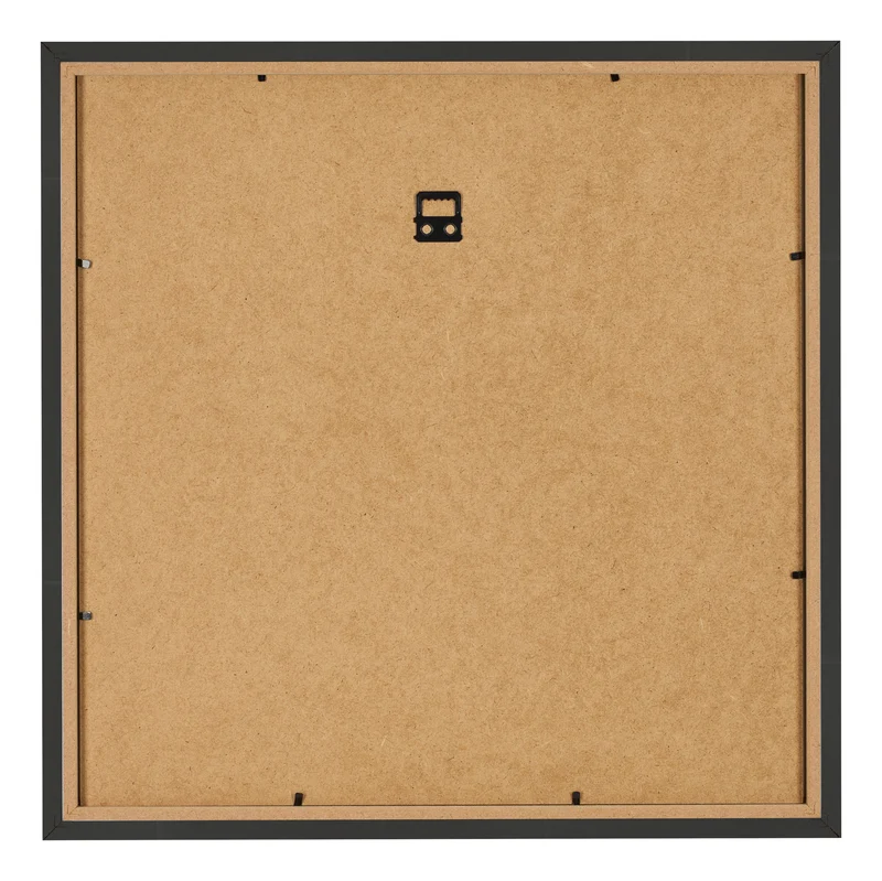 Bilderrahmen 45x45 cm - Schwarz Gemasert - MDF - Bologna