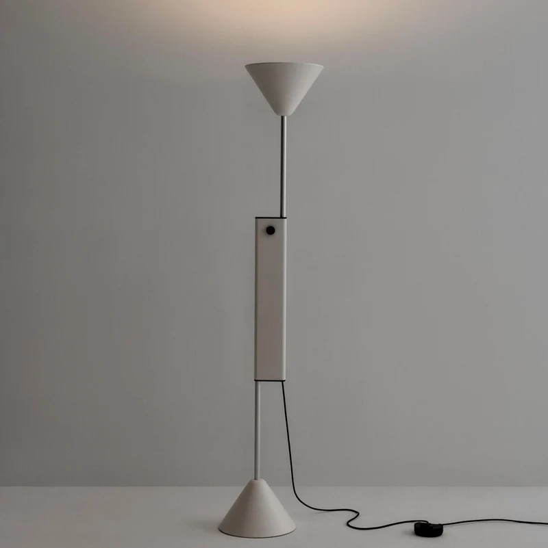 Höhenverstellbare Stehleuchte Twist Cream White - Hay