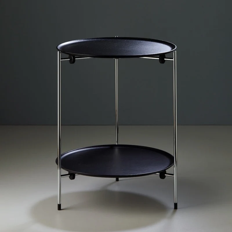 Beistelltisch EE 61 Egon Eiermann schwarz - Tecnolumen