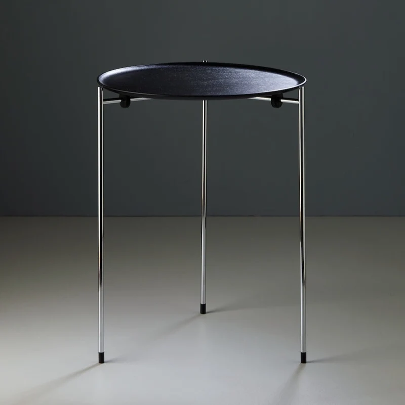 Beistelltisch EE 61 Egon Eiermann schwarz - Tecnolumen
